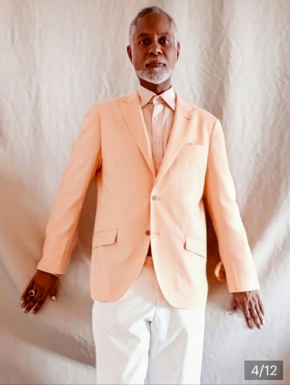 TAILORBYRD Collection Cantaloupe Blazer, 42L